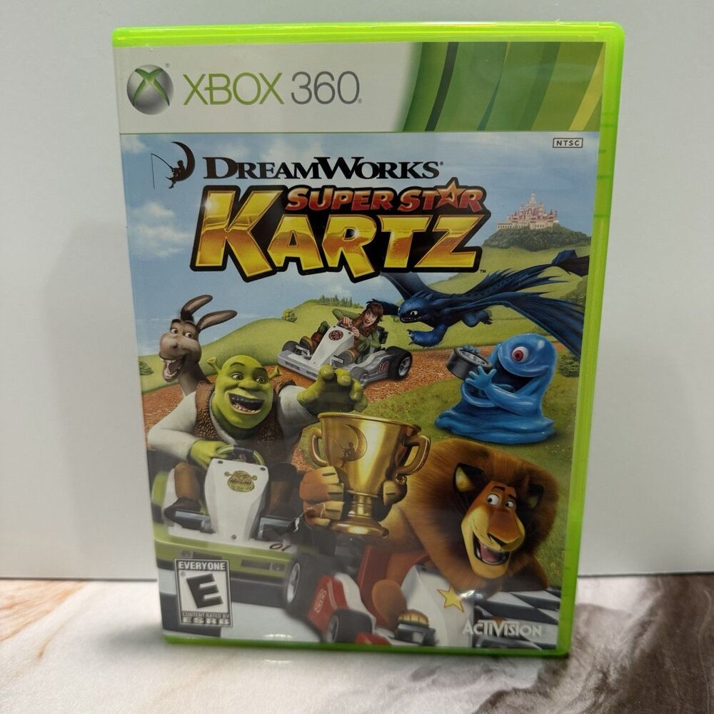 DreamWorks Super Star Kartz (Microsoft Xbox 360, 2011)